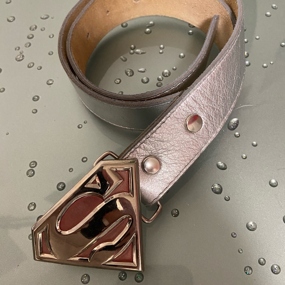 Kid’s Rockin Robin Leather Belt Superwomen Girls L